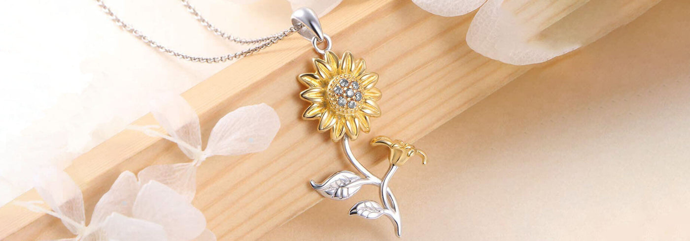 Sunflower necklace | Nahyana