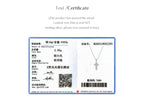 MODIAN 925 Sterling Sliver Sparkling Clear CZ Link Chain Necklace Elegant Cross Pendant Necklace For Women Fine Jewelry