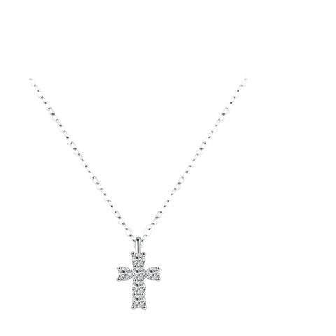 Silver Cross Necklaces