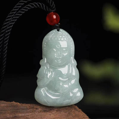 jade buddha necklace | Nahyana