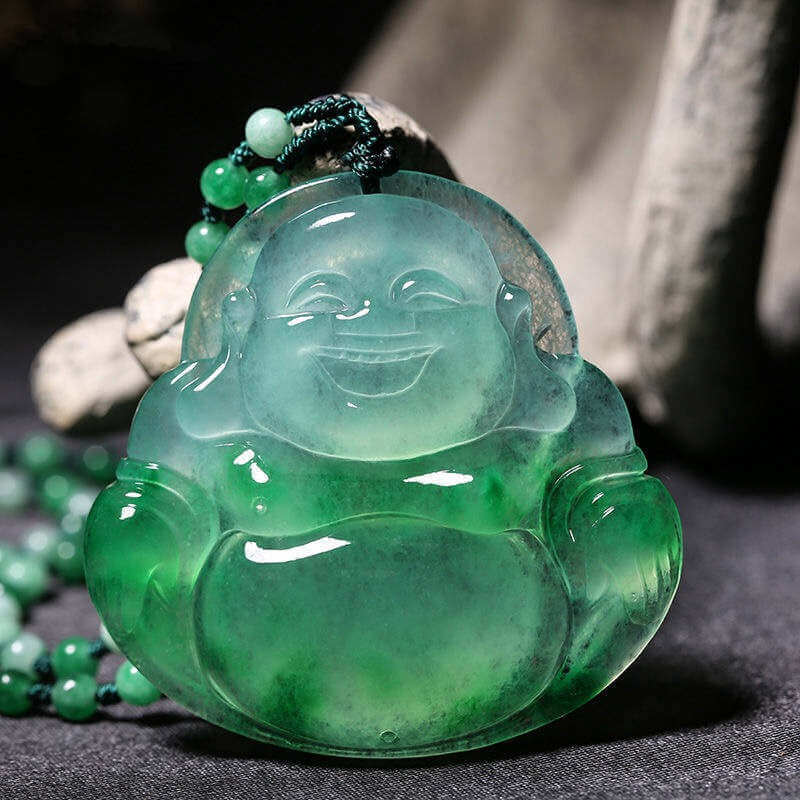 jade buddha necklace | Nahyana