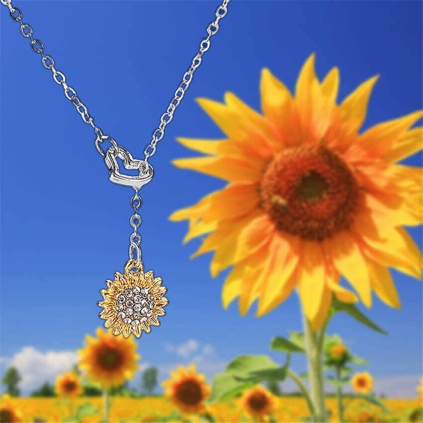 sunflower jewels necklace | Nahyana